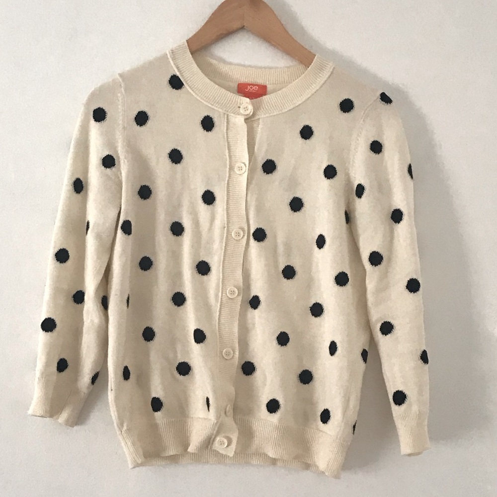 POLKA DOT CARDIGAN